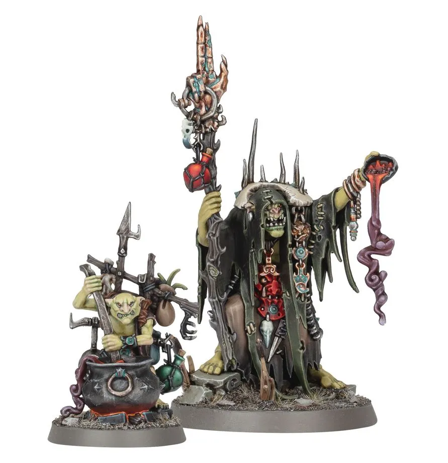 Chamane Vasomancien avec Grot Touilleur