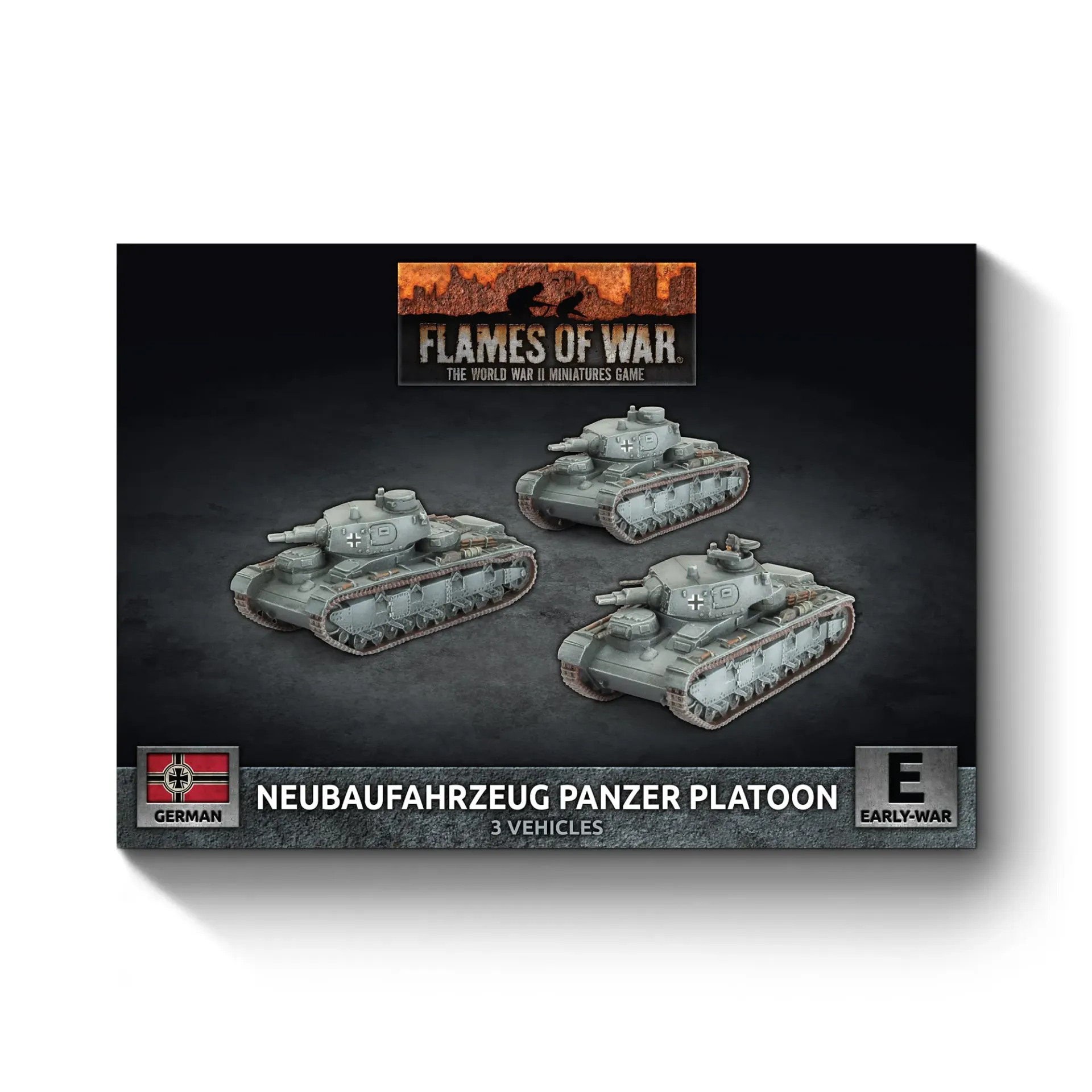 [9420020264281,GBX208] Neubaufahrzeug Panzer Platoon (x3)