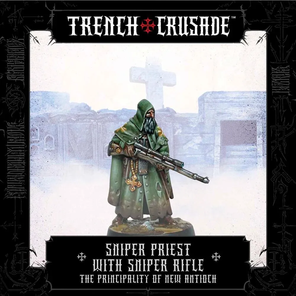 [TCPM2010,TCPM2010,114264] Sniper Priest With Sniper Rifle