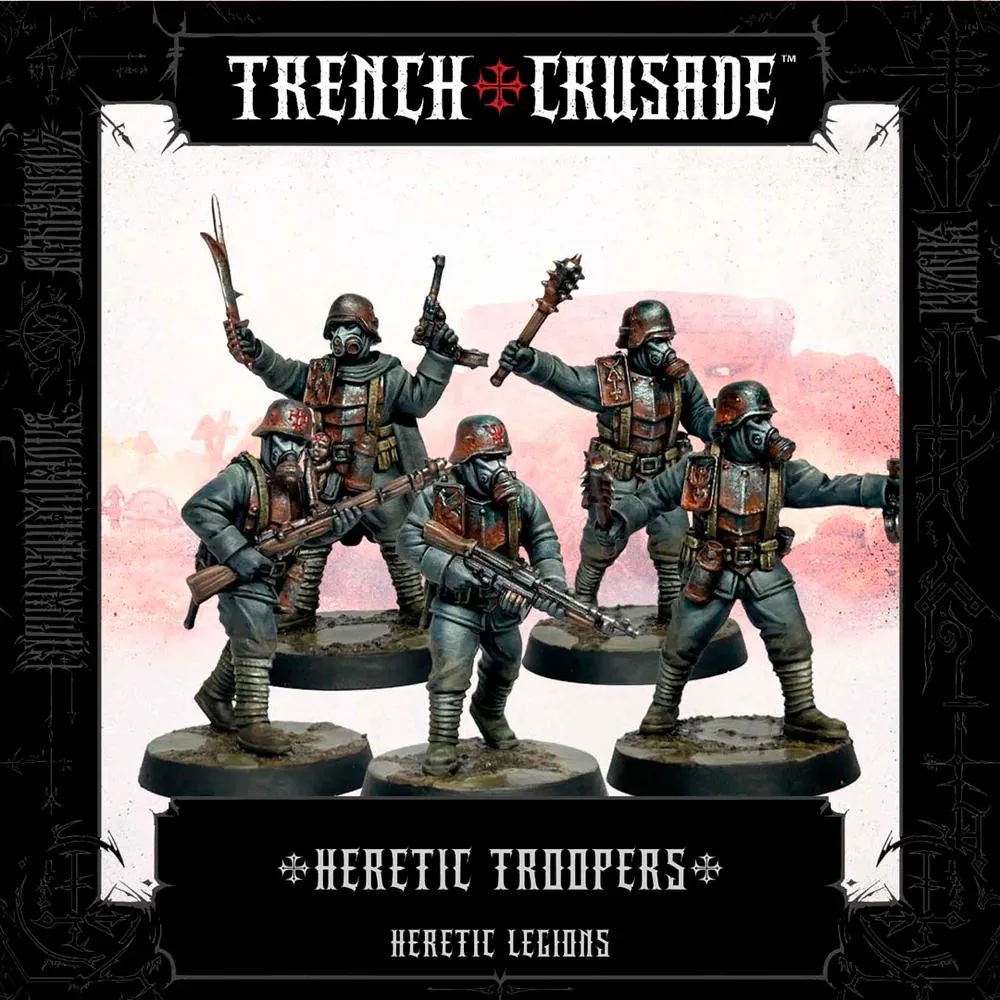 [TCPM1007,TCPM1007,114252] Heretic Troopers Multipart (x5)