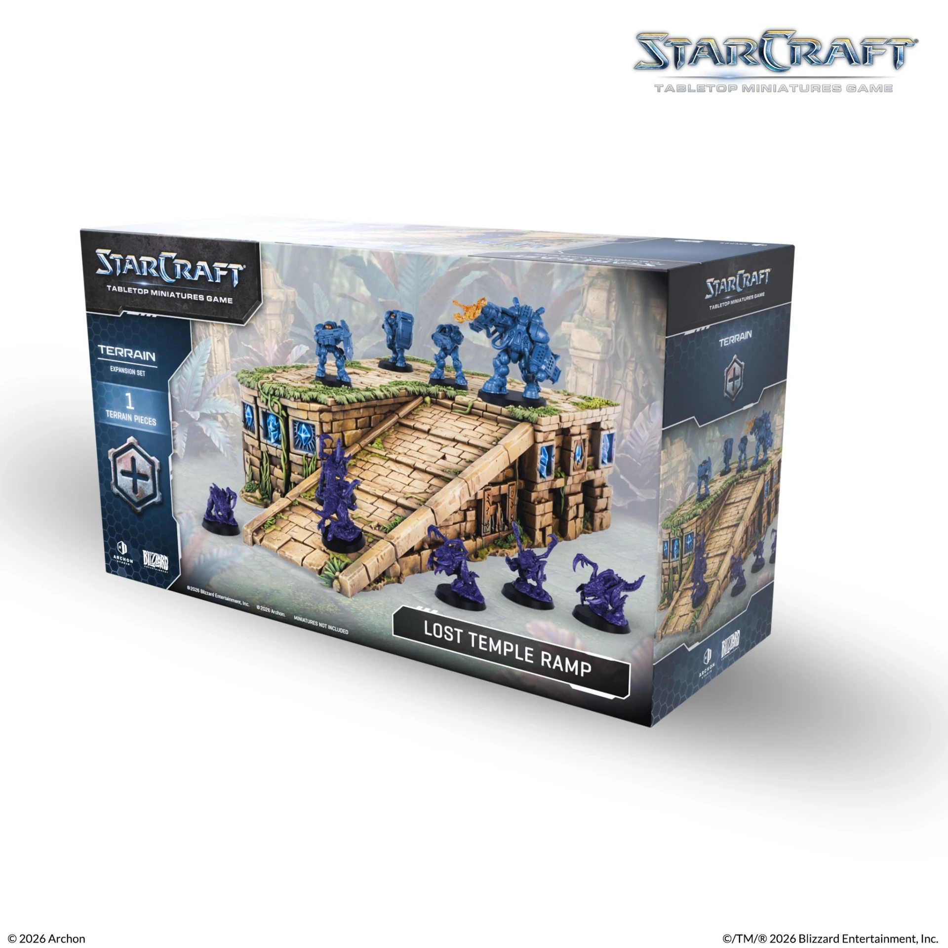 [5901397106557,SCMG0036] Lost Temple Ramp - Terrain Expansion Set