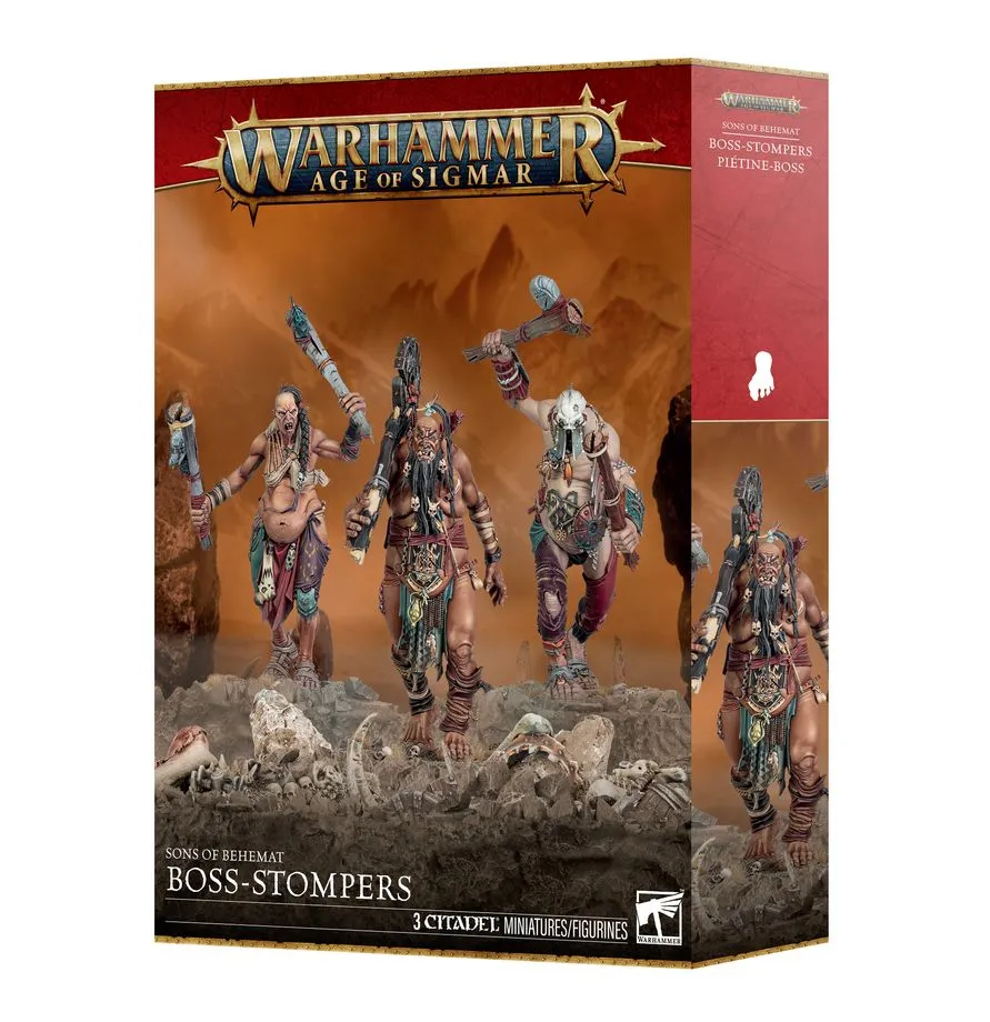 [5011921274628,93-12,99120231002,Age of Sigmar,AoS,Sons of Behemat,Fils de Béhémat] Piétine-boss