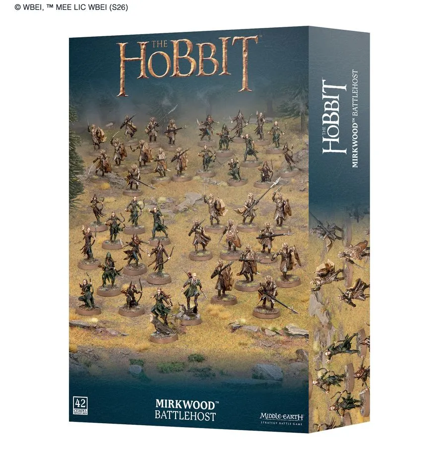 [5011921285334,30-111,99121463019,lotr,sda,lord of the rings,seigneur des anneaux,mesbg,middle,earth] Battlehost - Mirkwood
