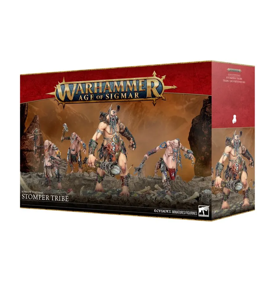 [5011921267422,93-13,99120299128,Age of Sigmar,AoS,Sons of Behemat,Fils de Béhémat] Tribu de piétineurs