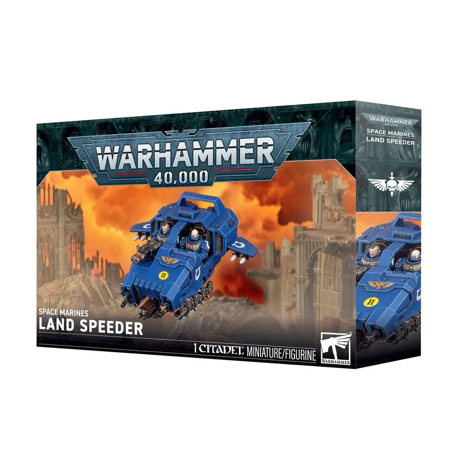 [5011921267521,48-107,9503009590,40K,Space Marines] Land Speeder (2026)