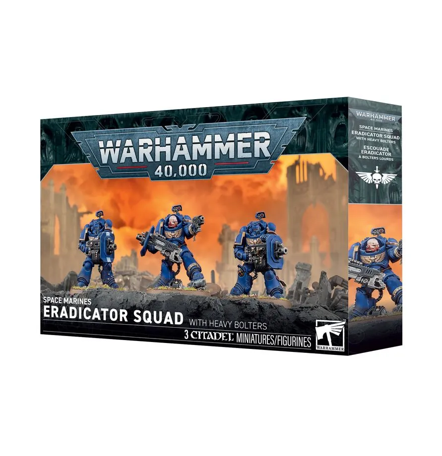 [5011921267514,48-110,9503009590,40K,Space Marines] Escouade Eradicator avec bolters lourds