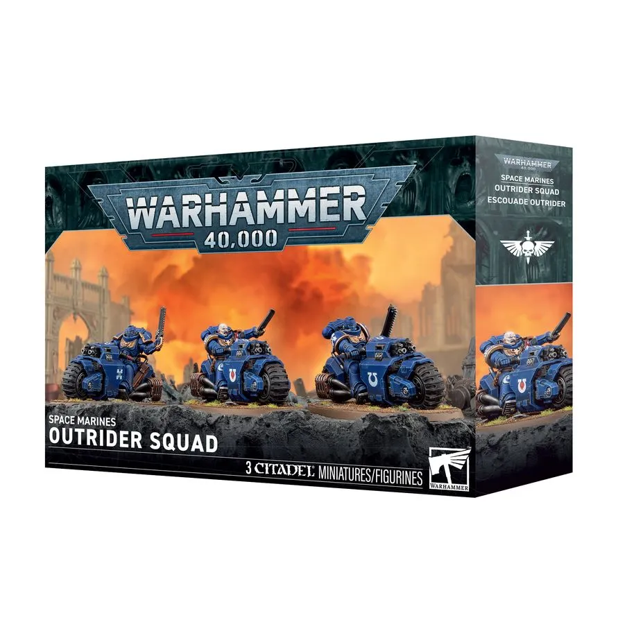 [5011921267552,48-112,9503009590,40K,Space Marines] Escouade Outrider (2026)