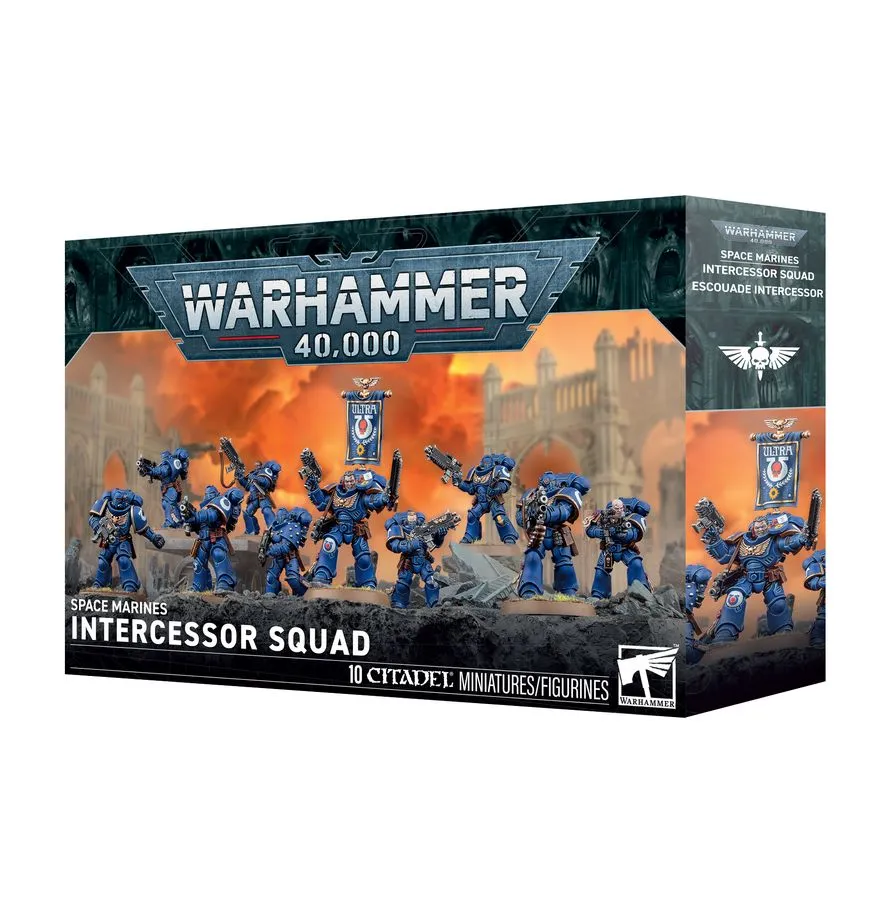 [5011921267538,48-115,9503009590,40K,Space Marines] Escouade Intercessor (2026)
