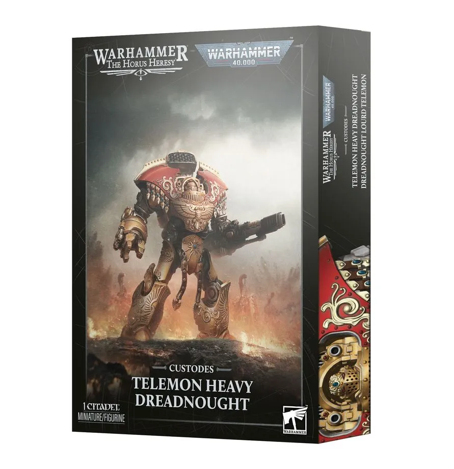 [5011921267873,77-02,99123043012,Adeptus Custodes,Telemon Heavy Dreadnought] Dreadnought lourd Telemon