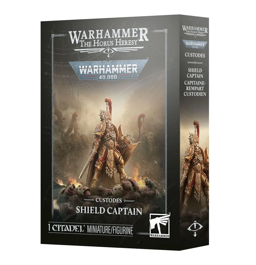 [5011921285792,77-06,99123043018,Adeptus Custodes,Shield-Captain] Capitaine-rempart custodien