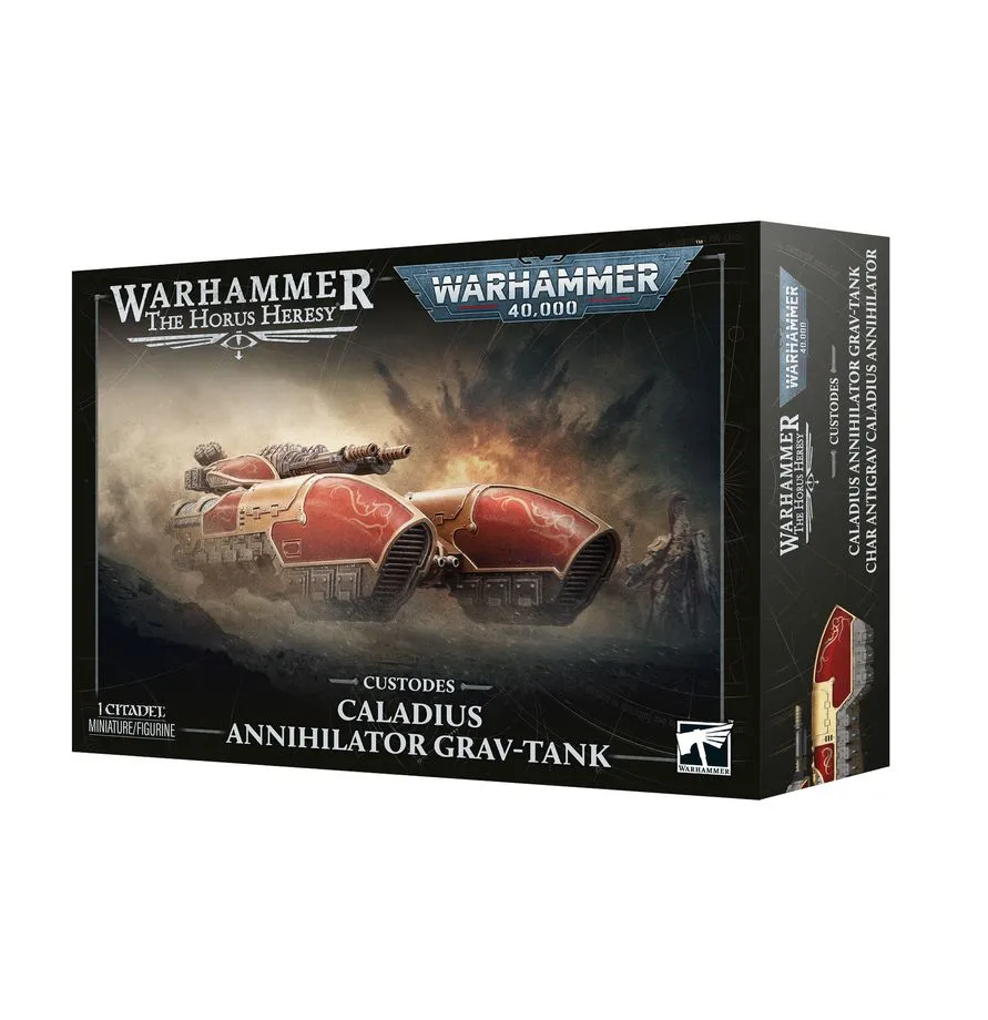 [5011921285860,77-10,99123043020,Adeptus Custodes,Caladius Annihilator Grav-Tank] Char antigrav Caladius annihilator (40K + HH30K)