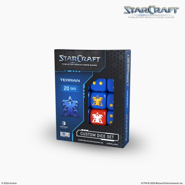 [5901397106212,SCMG0025,Terran,Dice set] Set de d6 - Terran