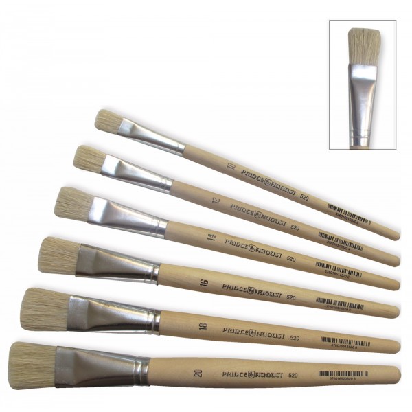 BPS n°14 - Brosse plate soie
