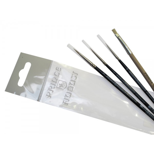 [3760165001713] Set de 3 pinceaux SP1 (martre n°5/0 + martre n°2 + brosse n°1)