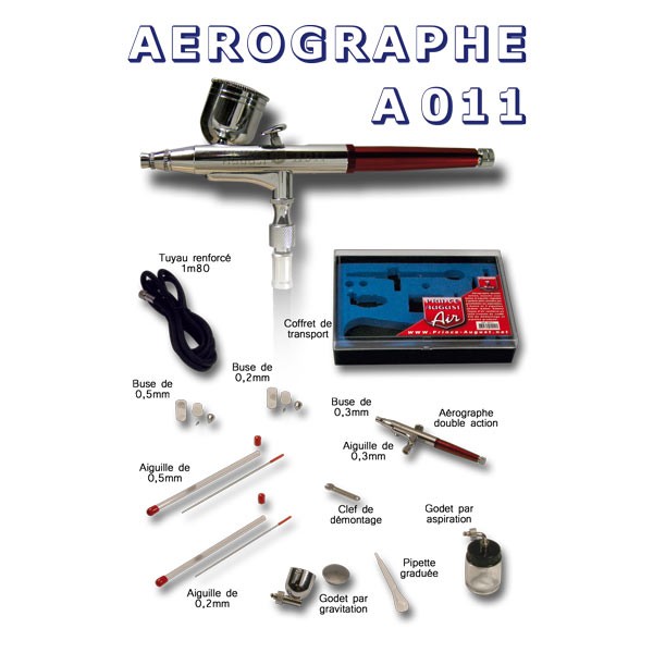 Aérographe ultra polyvalent