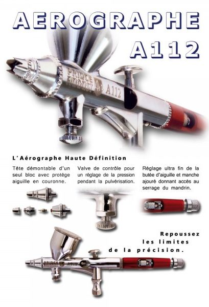 Aérographe haute définition