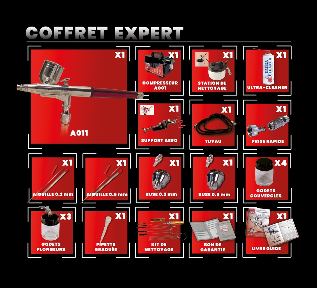 Coffret expert (A011 ultra polyvalent)
