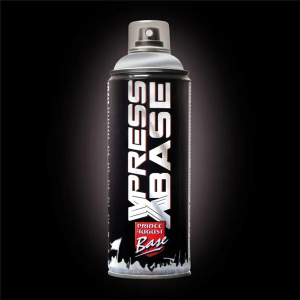 [3760165360537,FXG053,XpressBase,spray,bombe,sous-couche] Argent Cotte de Mailles (400 mL)